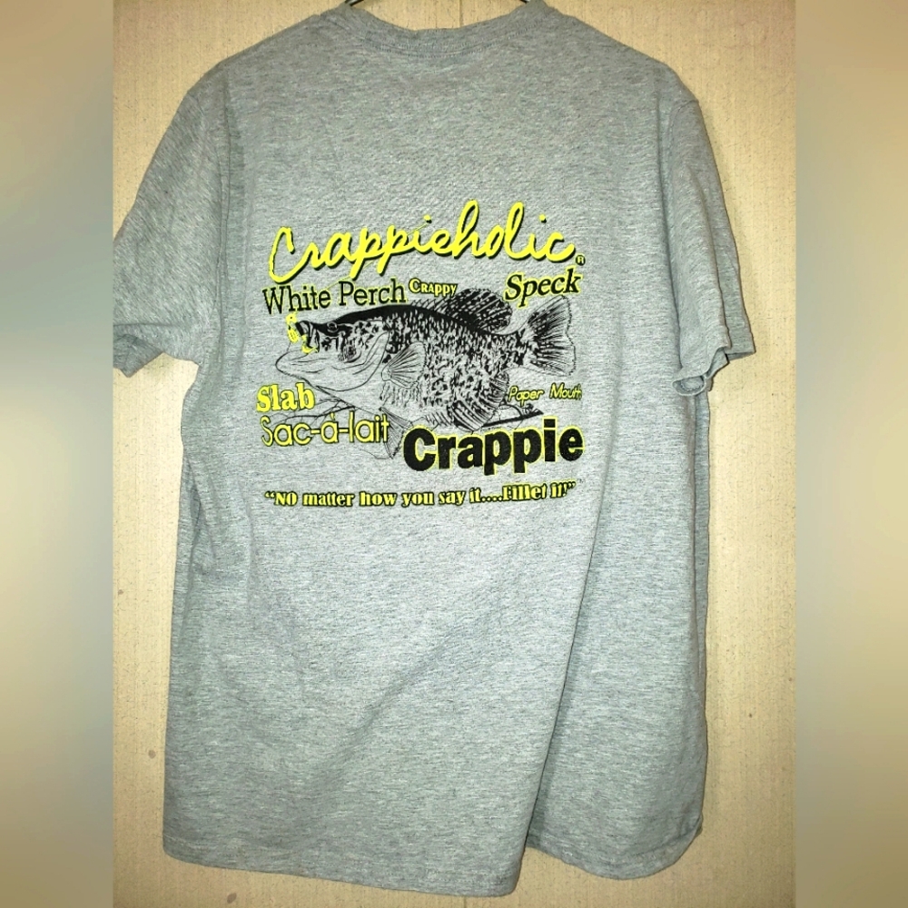Crappieholic T-Shirt XL